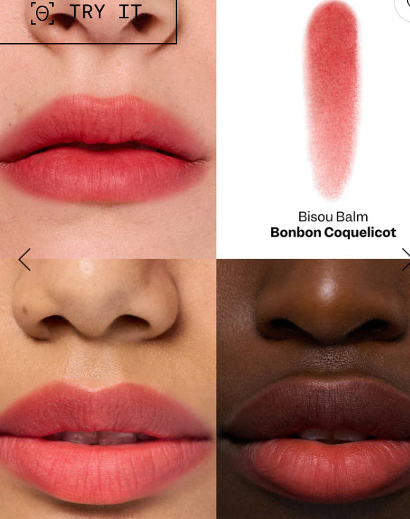 Violette Fr Bisou Balm Sheer Matte Lipstick