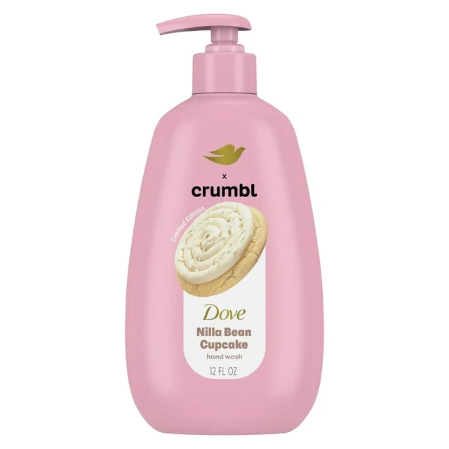 Dove X Crumbl Hand Wash Nilla Bean