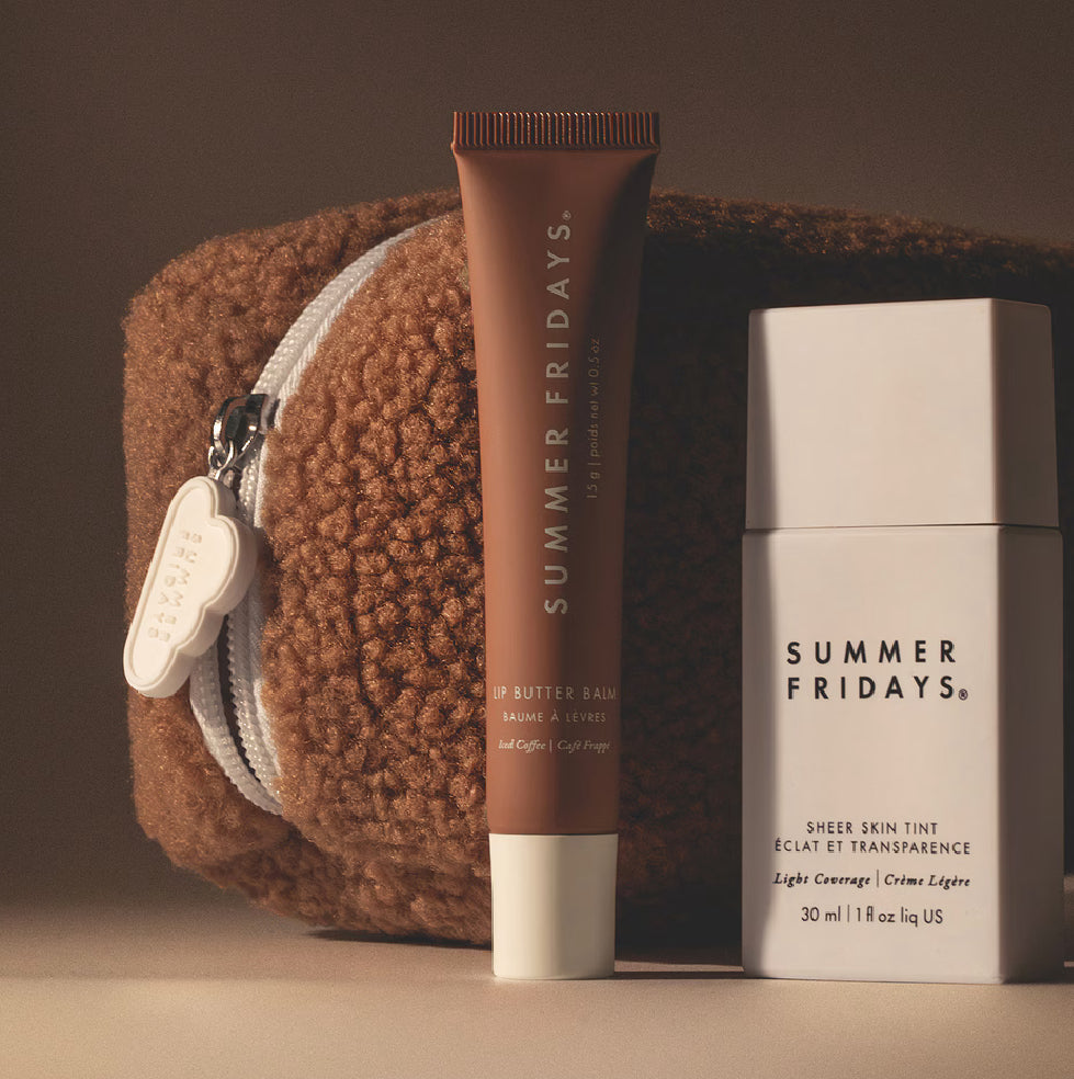 Summer Fridays Cloud Makeup Bag Iced Coffee ☁️☕️
