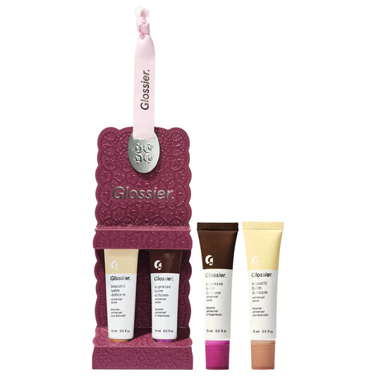 Glossier Limited Edition Biscotti And Espresso Balm Dotcom Duo