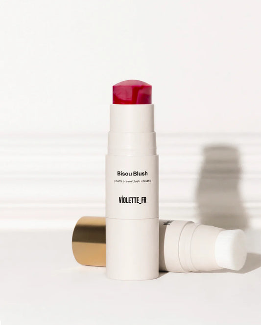 Violette Fr Bisou Blush Matte Cream Blush + Brush