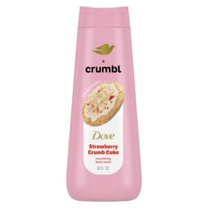 Dove X Crumbl Body Wash Strawberry Crumb Cake 🍓
